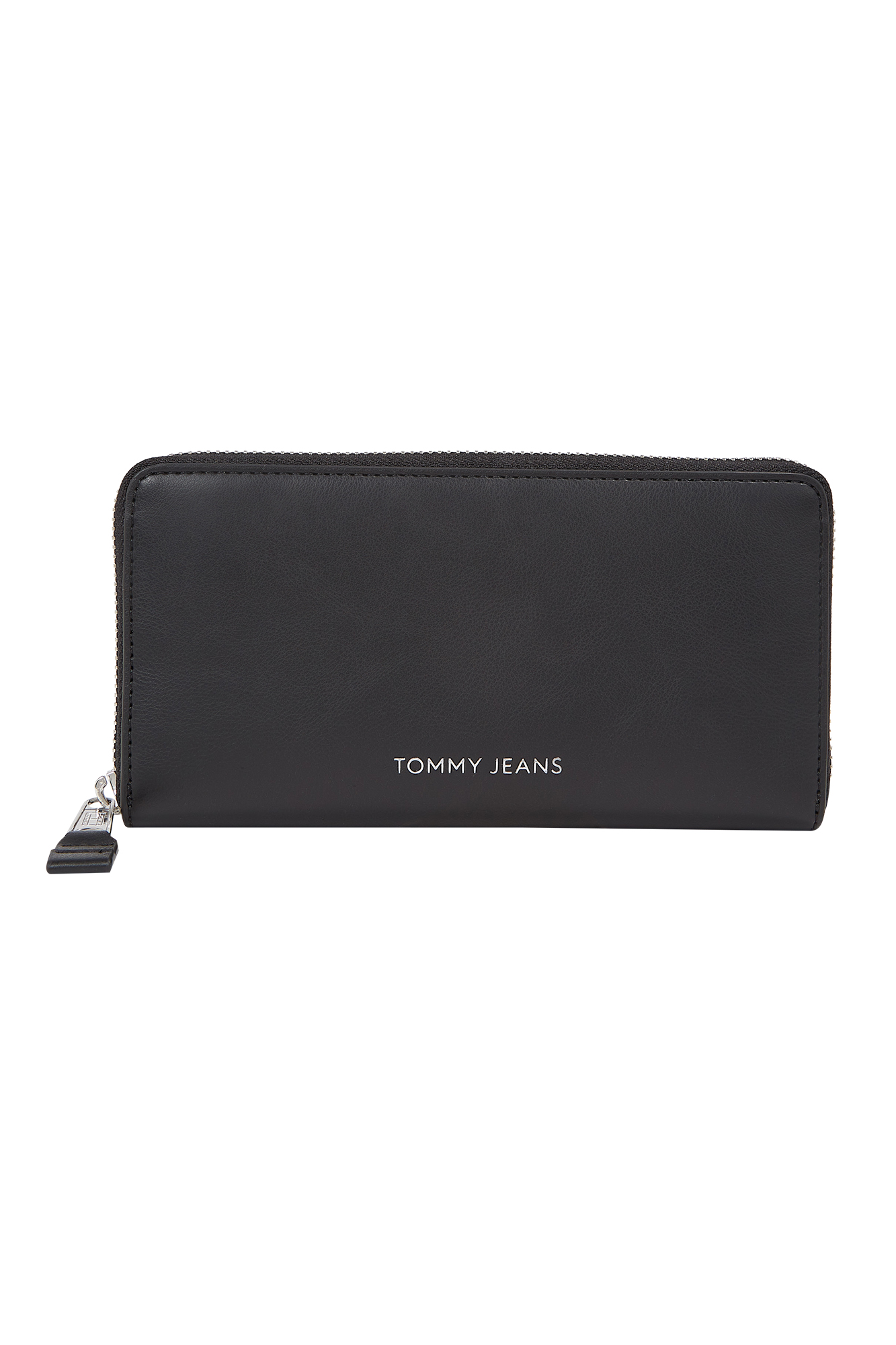 Carteira alongada Tommy Jeans com porta-cartões e compartimento para notas.