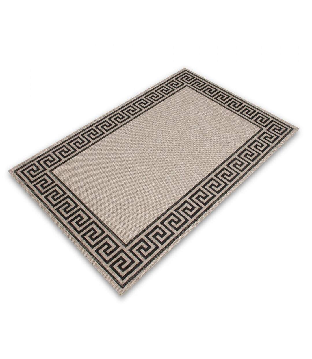 Tapis kilim FINCAU 2 LL en polypropylène doux et soyeux Fait en Europe