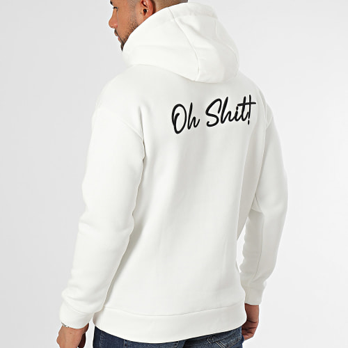 Sweat Capuche Blanc
