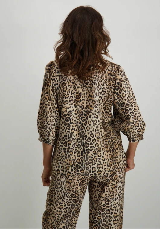 Geisha Blouse panterprint 53237-20