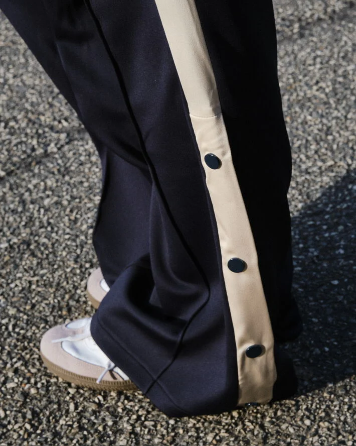 Neo Noir Puggy Track Suit Pants Navy