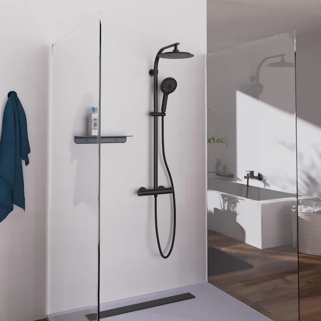 Schütte Duschsäule »MADURA FRESH« inkl. Wasserspardichtung, Sicherheitssperre, Antikalk, höhenverstellb.