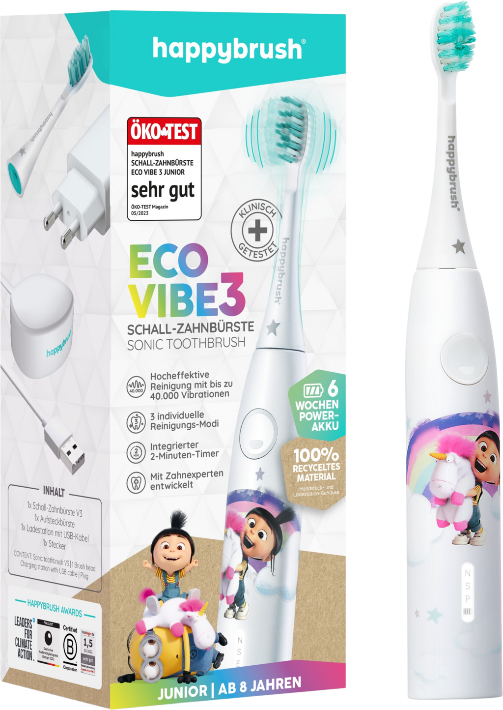 happybrush  ECO VIBE 3 StarterKit Agnes