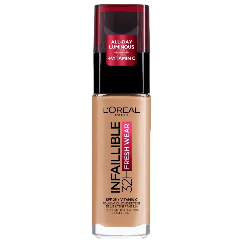 L'Oréal Paris Cosmetics Infaillible Fresh Wear 32H Liquid Foundation 30 ml - 260 Golden Sun