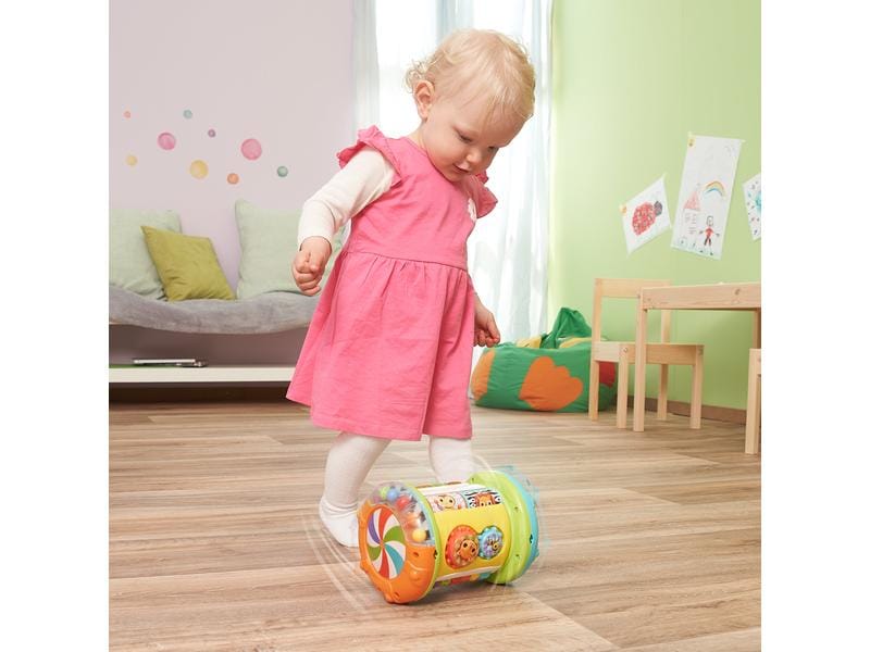 Vtech 3-in-1 Rollende Entdecker-Trommel -DE- Musik- und Lernspass mit vielseitiger Trommel