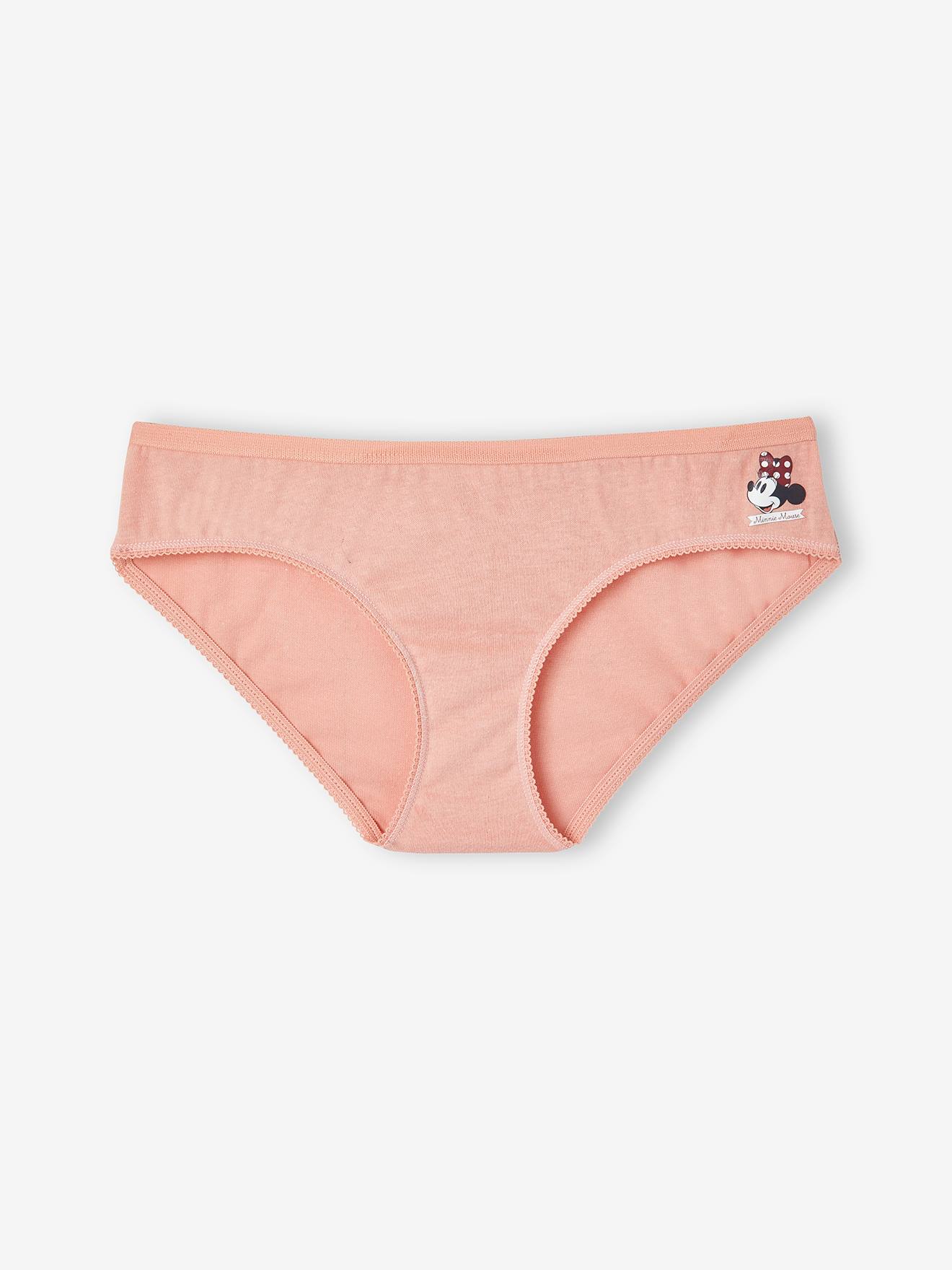 Pacote com 7 calcinhas listradas azul-marinho da DS® Minnie