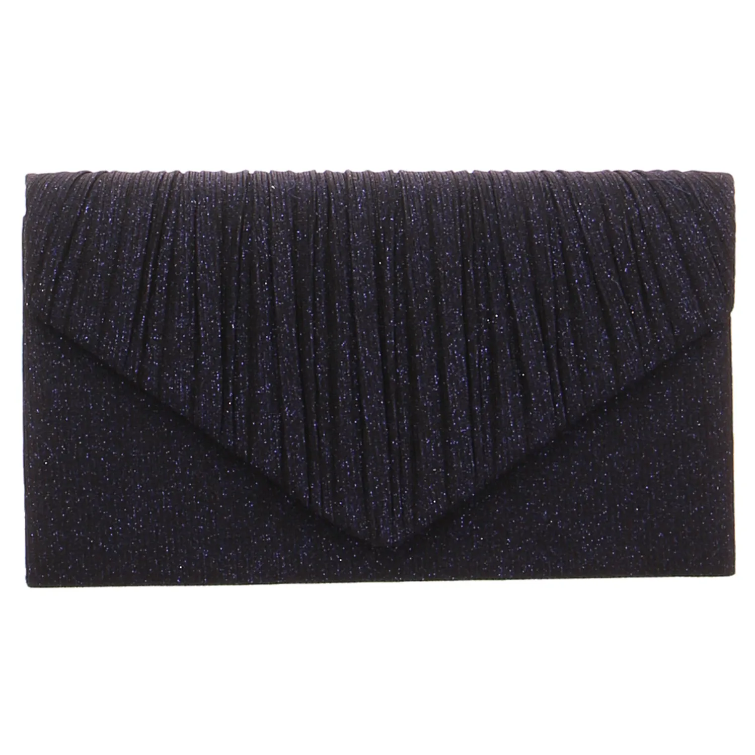 Clutch / Abendtasche Navy Textil