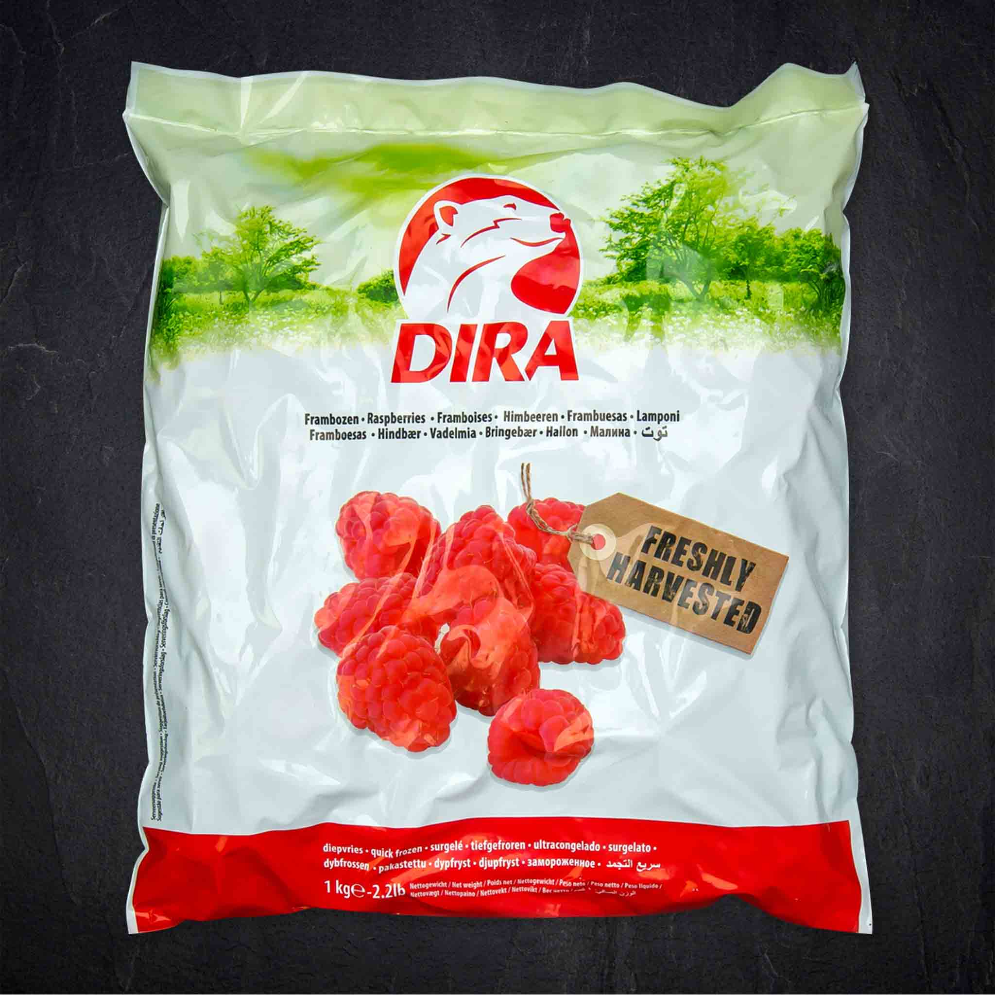 Himbeeren tiefgekühlt