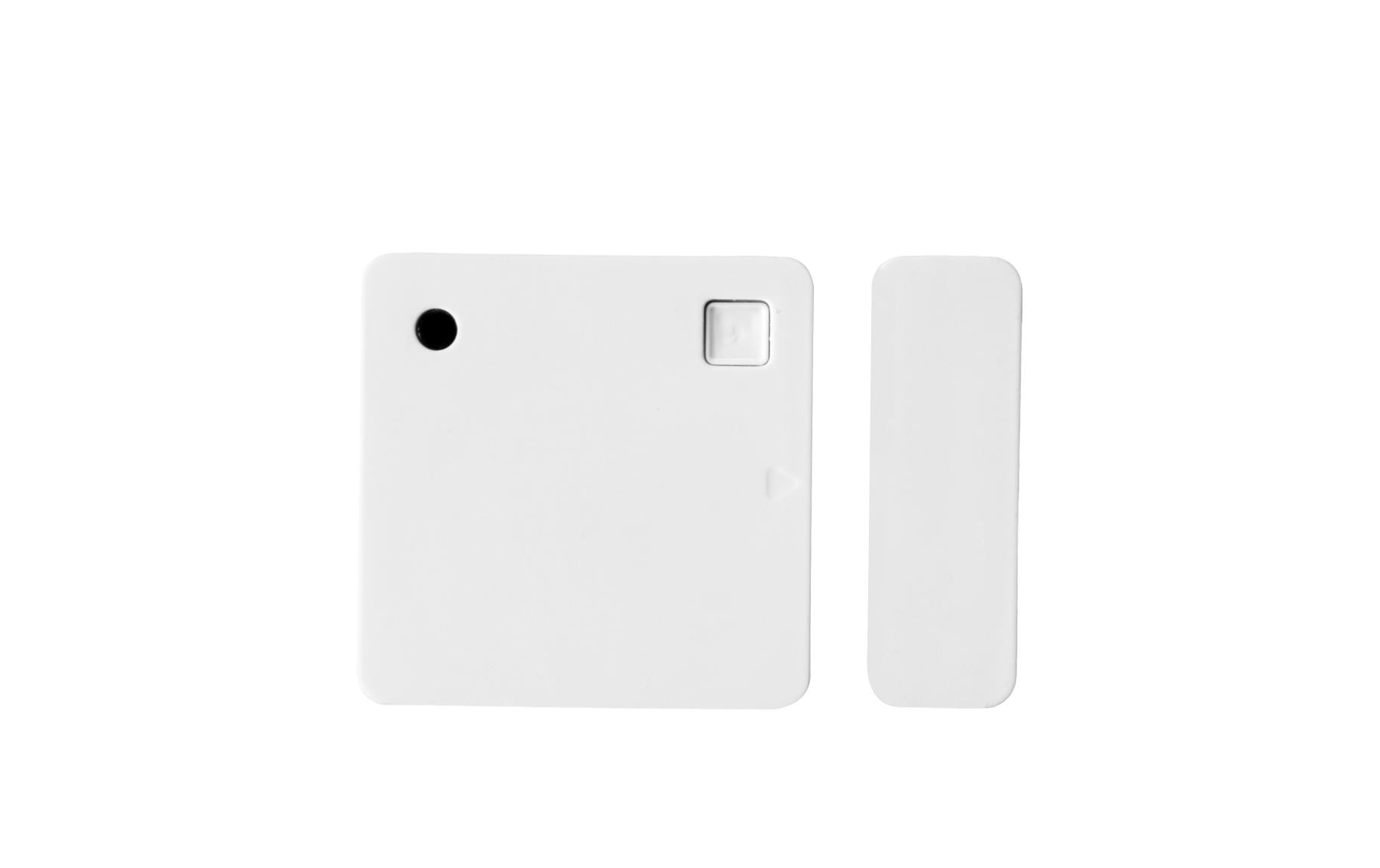Funk-Fenster- und Türkontakt BLU Door / Window, WeissTür- und Fenstersensor mit Magnetkontakt, Helligkeits- und Neigungssensor