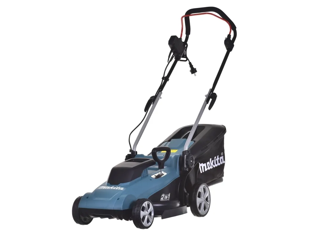 Makita ELM3720, 500 m², 37 cm, 2 cm, 5,5 cm, 40 L, 4 hjul