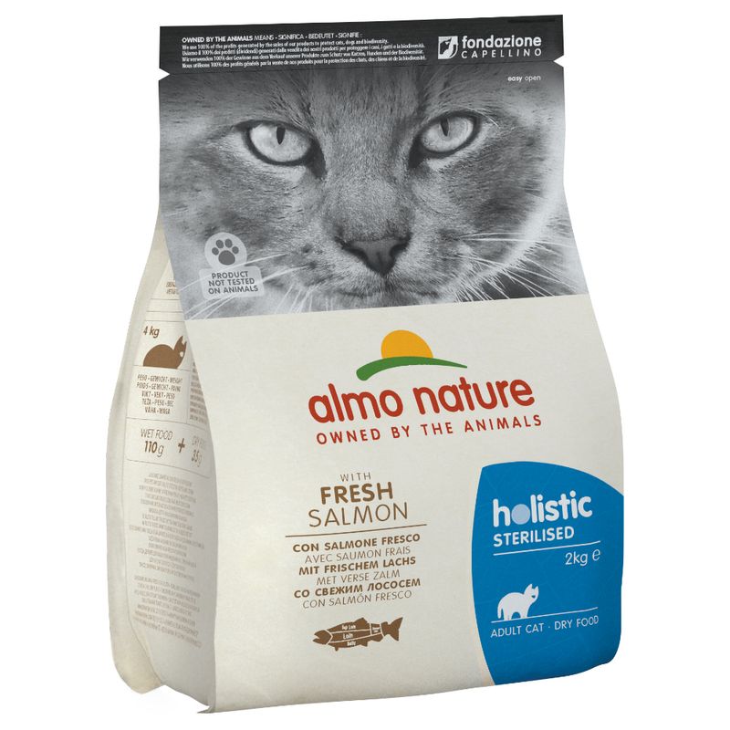 Almo Nature Holistic Sterilised saumon, riz