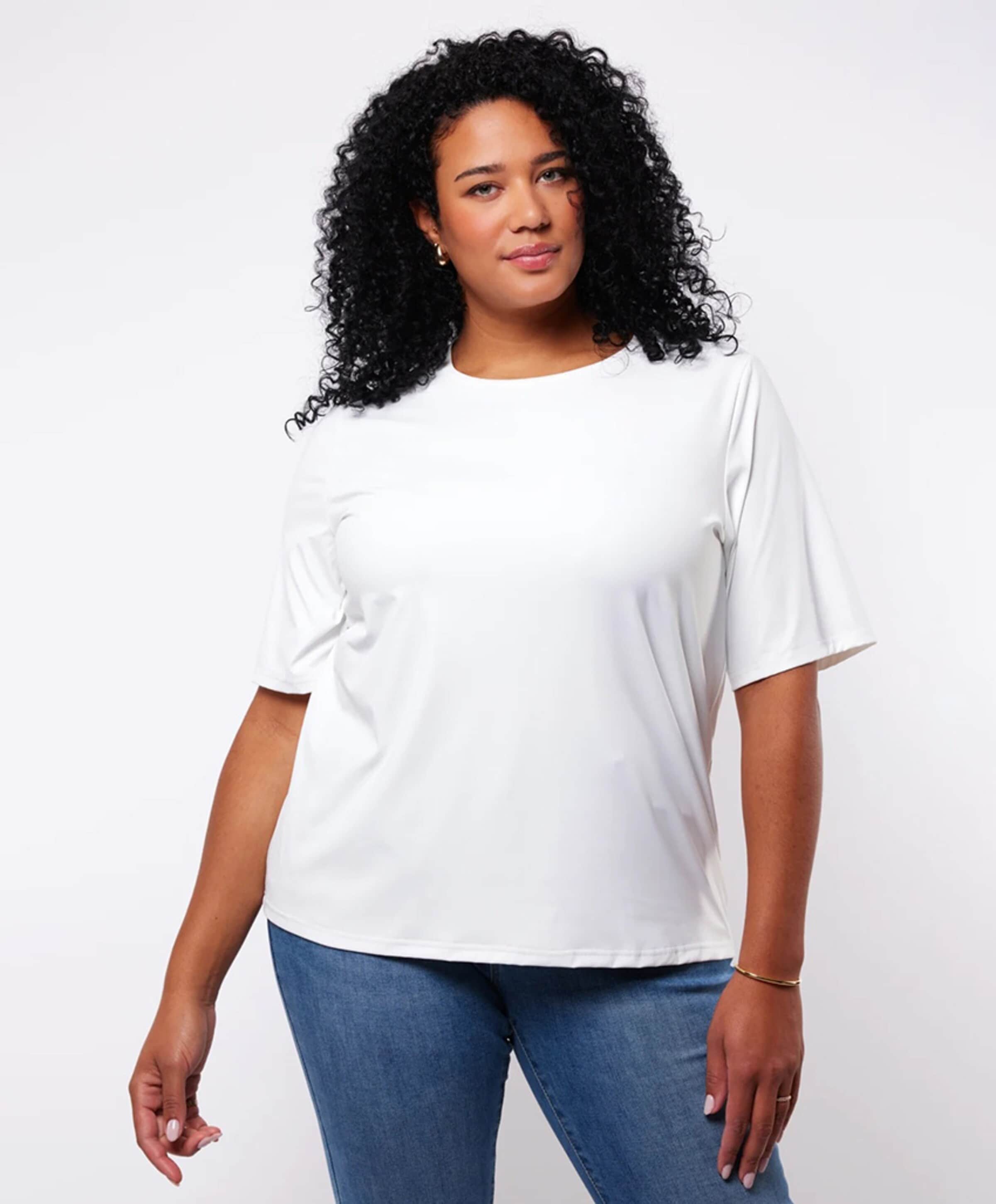 Exxcellent Dames T-shirt ecru