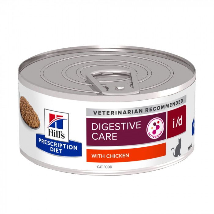 HILL'S Prescription Diet i/d Digestive Care en Boîtes au Poulet - Pâtée pour chat