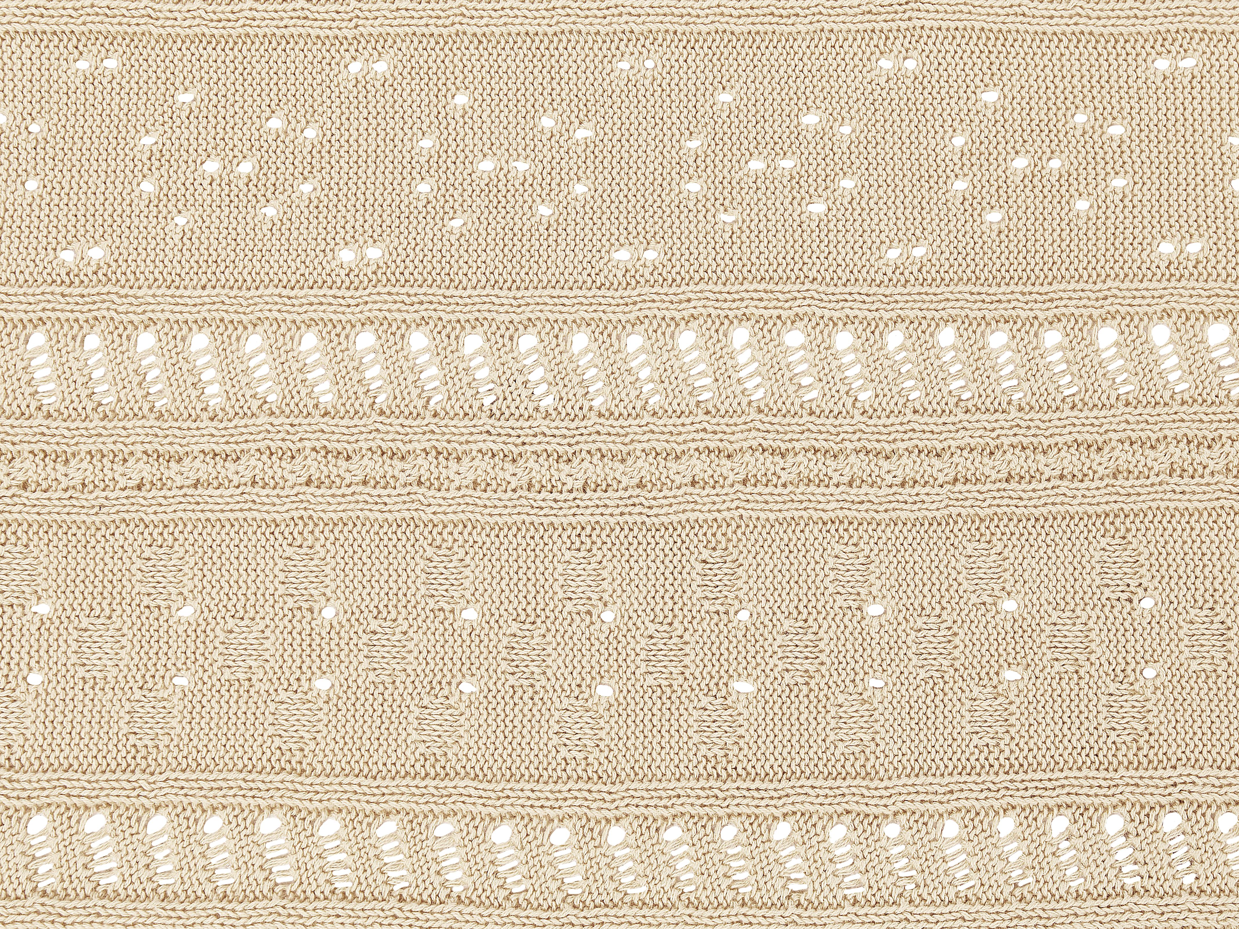 Sprei DAULET Katoen 150 x 200 cm Beige
