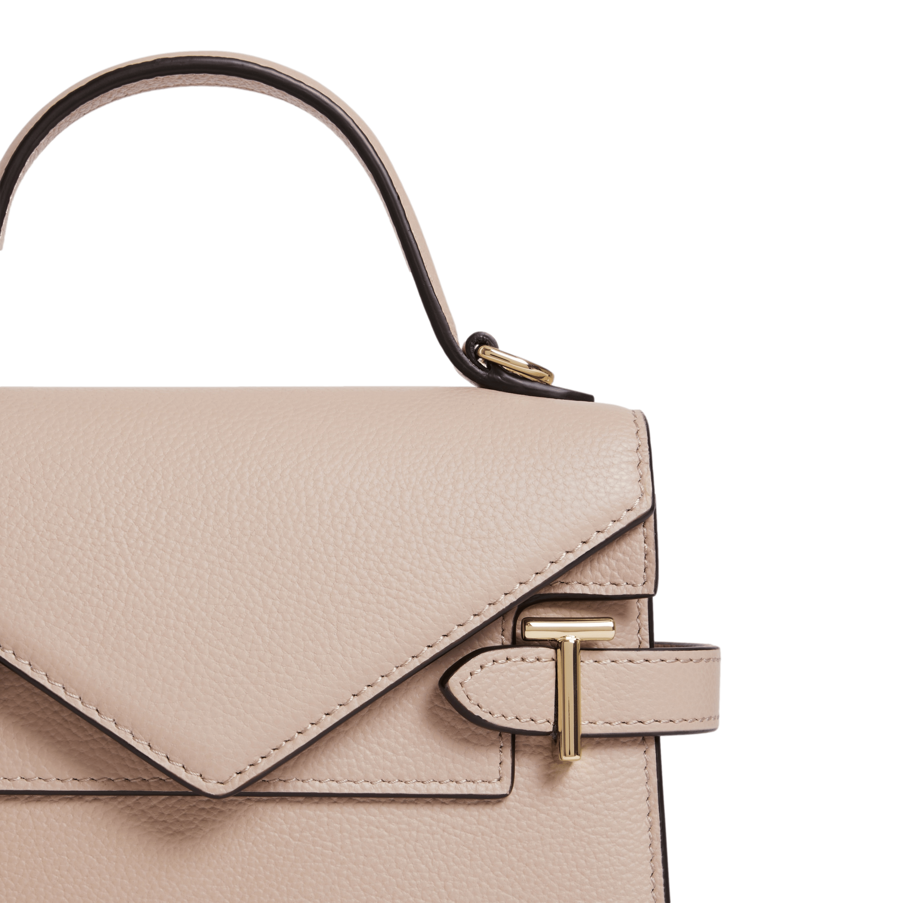 EMILIE - Sac à main en cuir | Beige