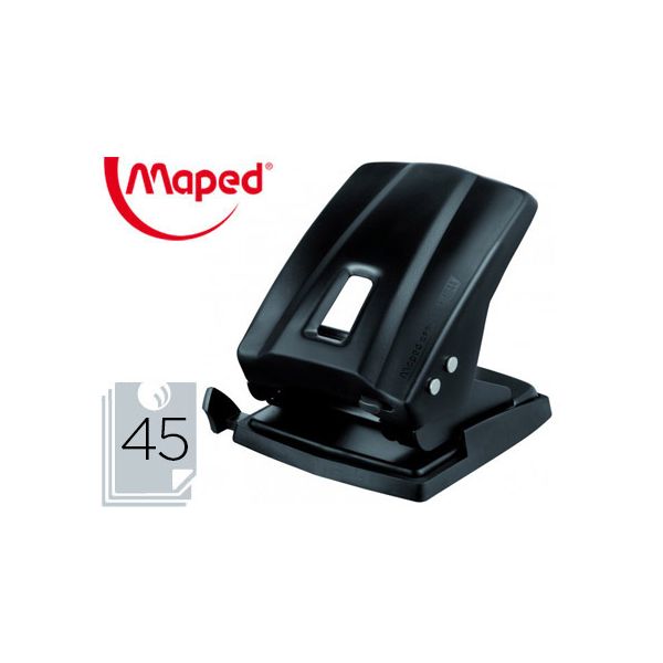 Maped Furador Essentials Metal 40 Fls Preto - 404411