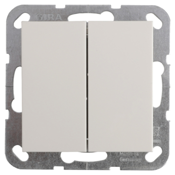 Gira ST55 inbouw serieschakelaar wit