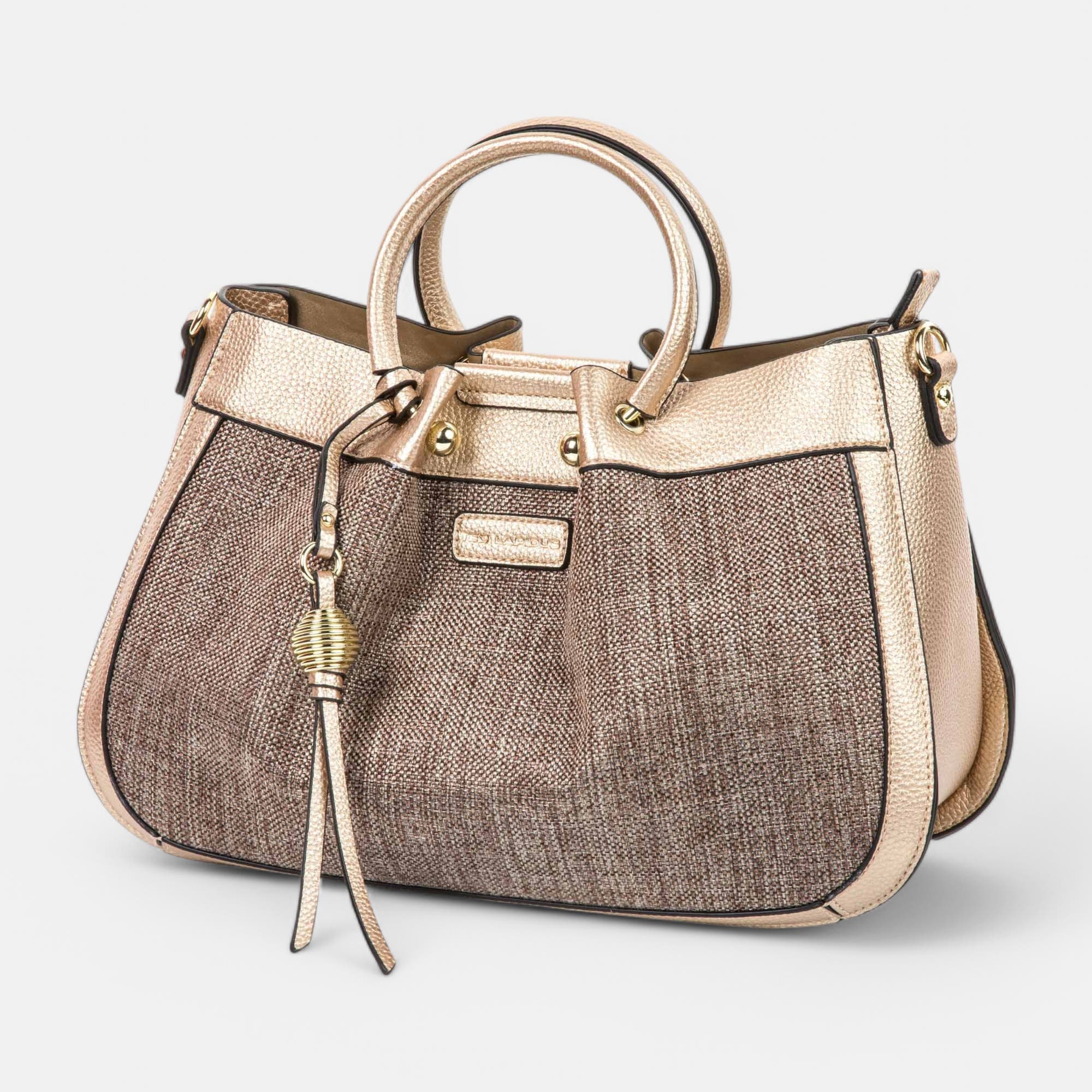 Sac à main taupe