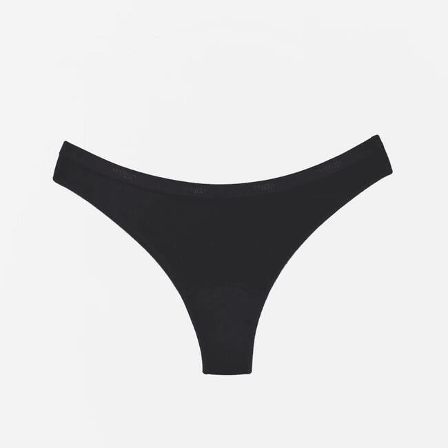 Snuggs period underwear Brazilian light black M