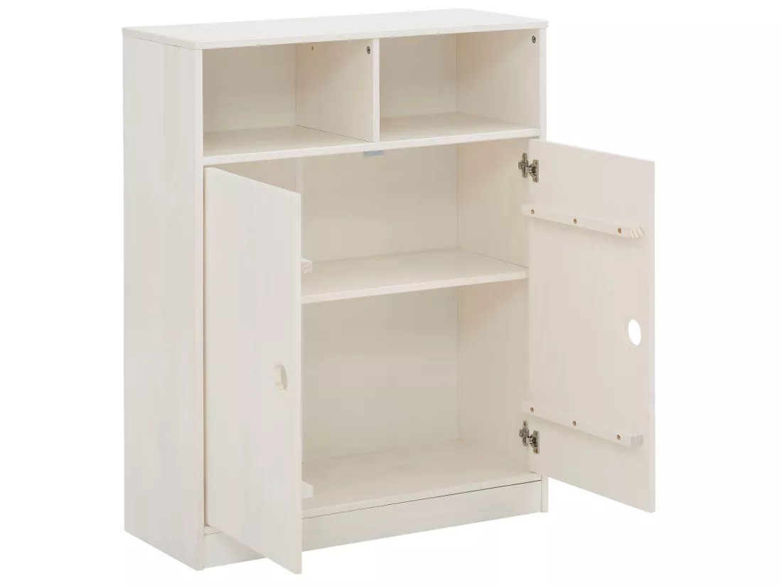 Armoire à 2 portes Blanc