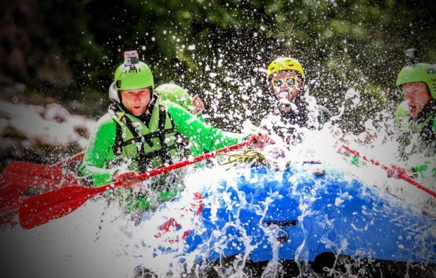Canyoning und Rafting Package in Haiming als Geschenkidee