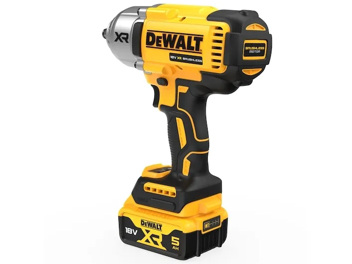 DeWALT DCF900P2T-QW, Momentnøgle, Børstefri, Sort, Gul, 1/2