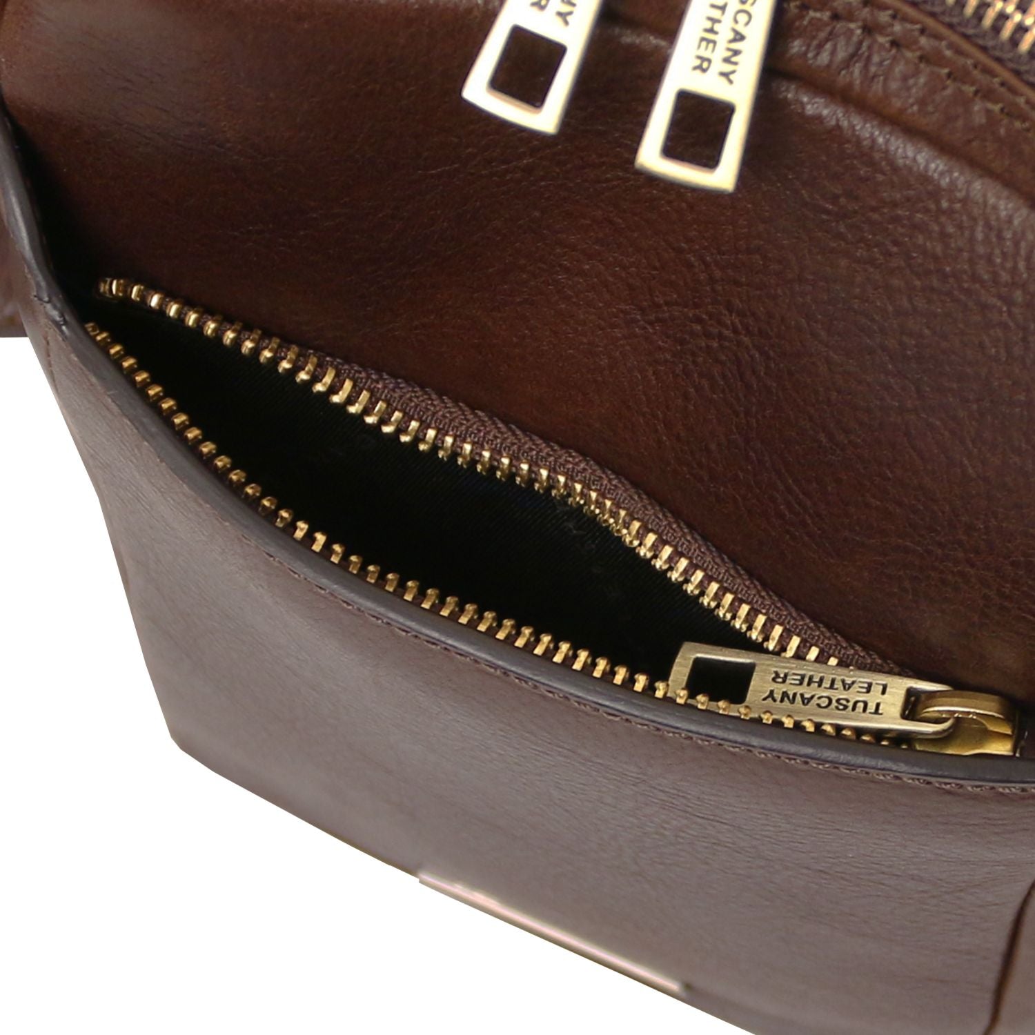 TL142428 – Mark – leren Crossbodytas