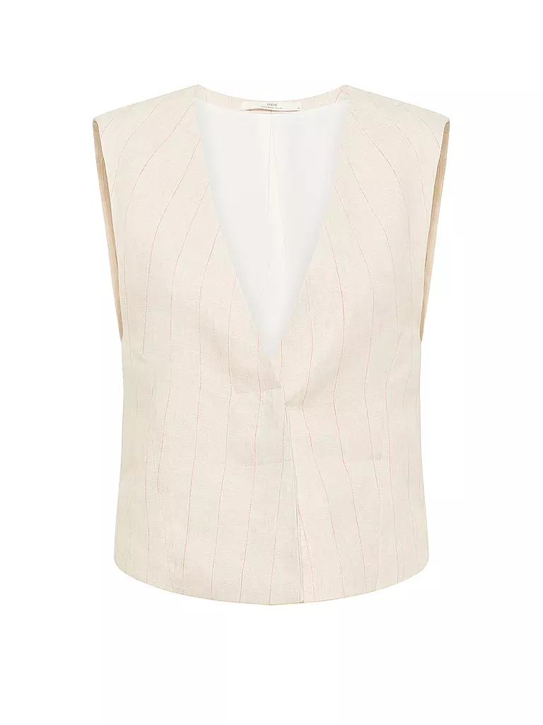 LANIUS Gilet creme