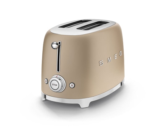 SMEG - Grille pain TSF01CHMEU Or Mat