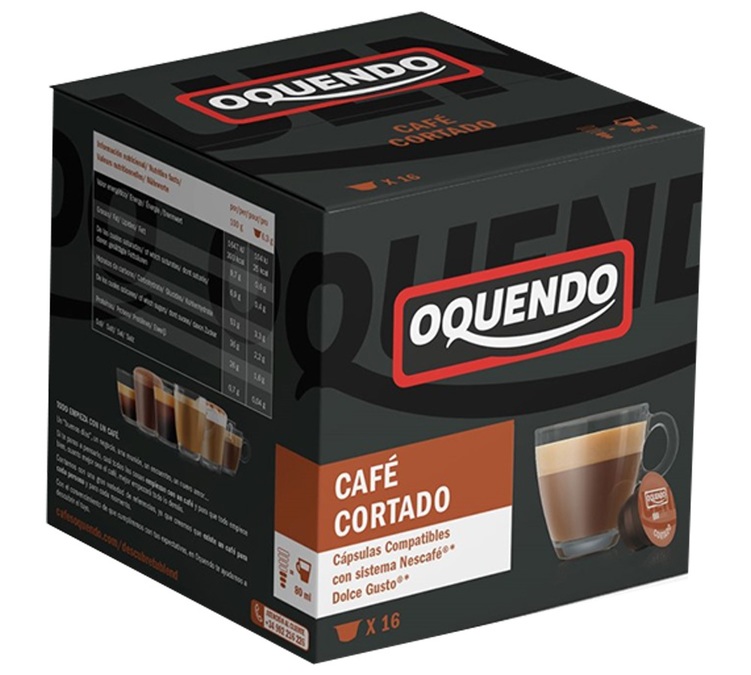 16 capsules cappuccino Dolce Gusto® OQUENDO - Cortado Macchiato