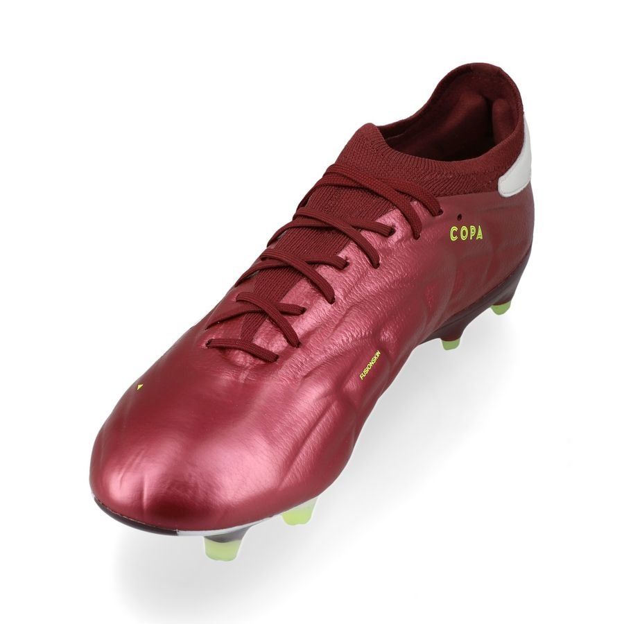 adidas Copa Pure 2 Elite KT FG Energy Citrus - Shadow Red/Blanc/Jaune
