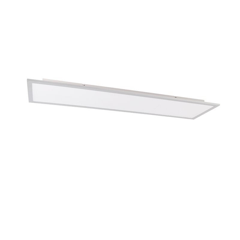Modern LED paneel staal 120 cm incl. LED - Liv