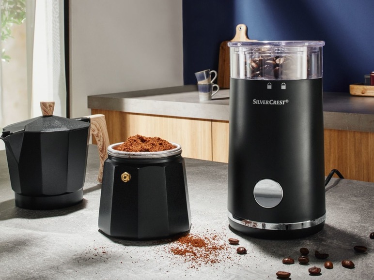 Elektrische koffiemolen, 150 W, voor max. 9 kopjes