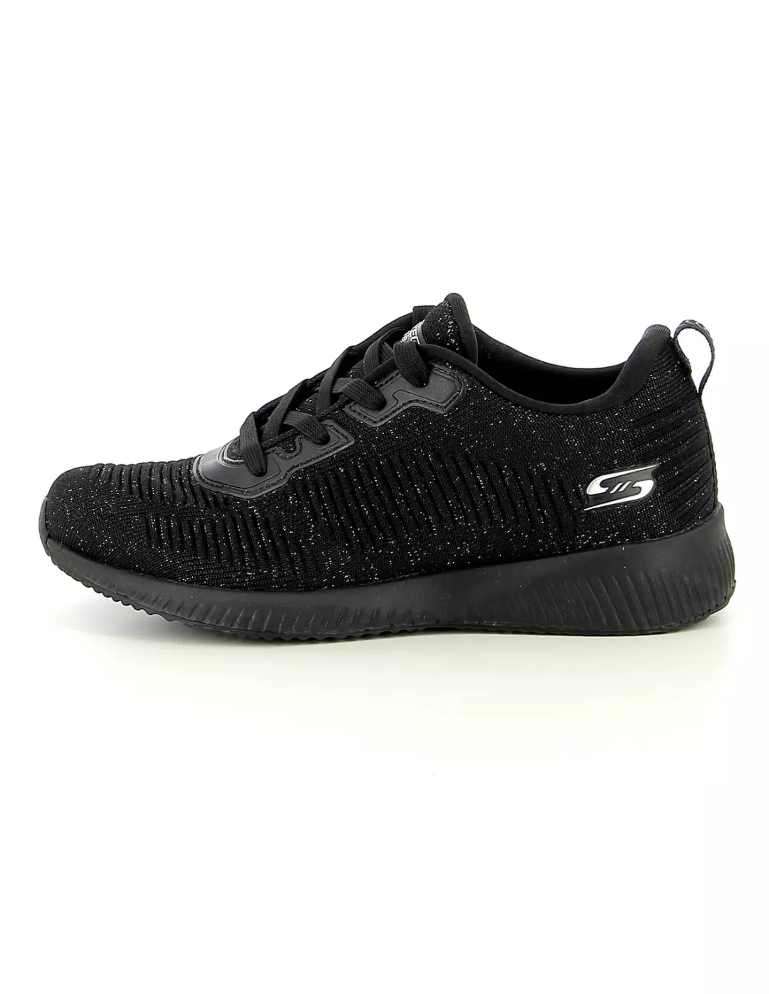 SKECHERS BOBS SPORT SQUAD - Total Glam - Baskets Noir