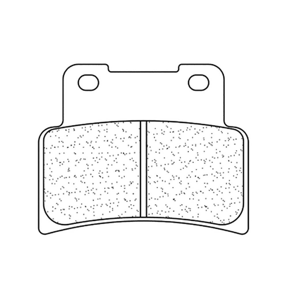 Cl brakes - Plaquettes de frein Racing métal fritté - 1187C60