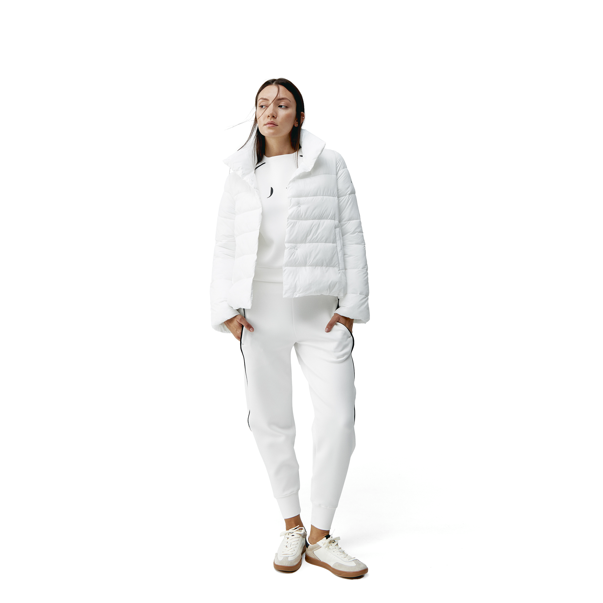 VEGAN HACK - Manteau d'hiver matelassé vegan hack | Blanc