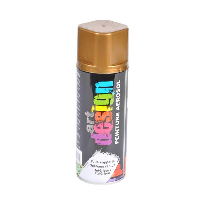 BOMBE DE PEINTURE MULTI SUPPORTS 400ML OR