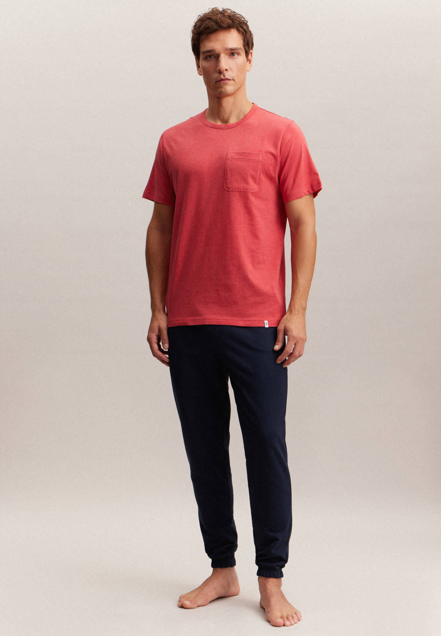 Seidensticker| Herren T-Shirt Schwarze Rose