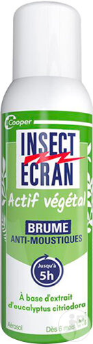 Insect Ecran Brume Anti-Moustiques Actif Végétal Dès 6 Mois Spray 100ml