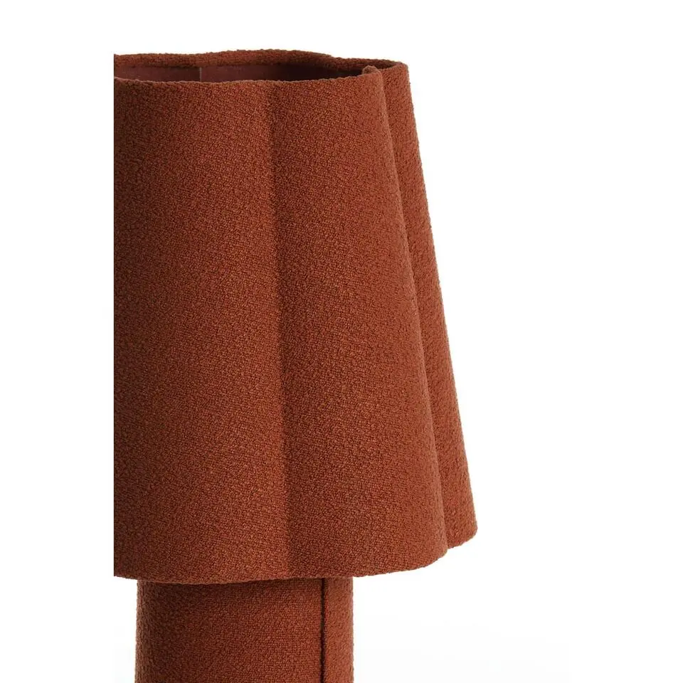 Tafellamp Musaby - Terracotta - Ø25cm