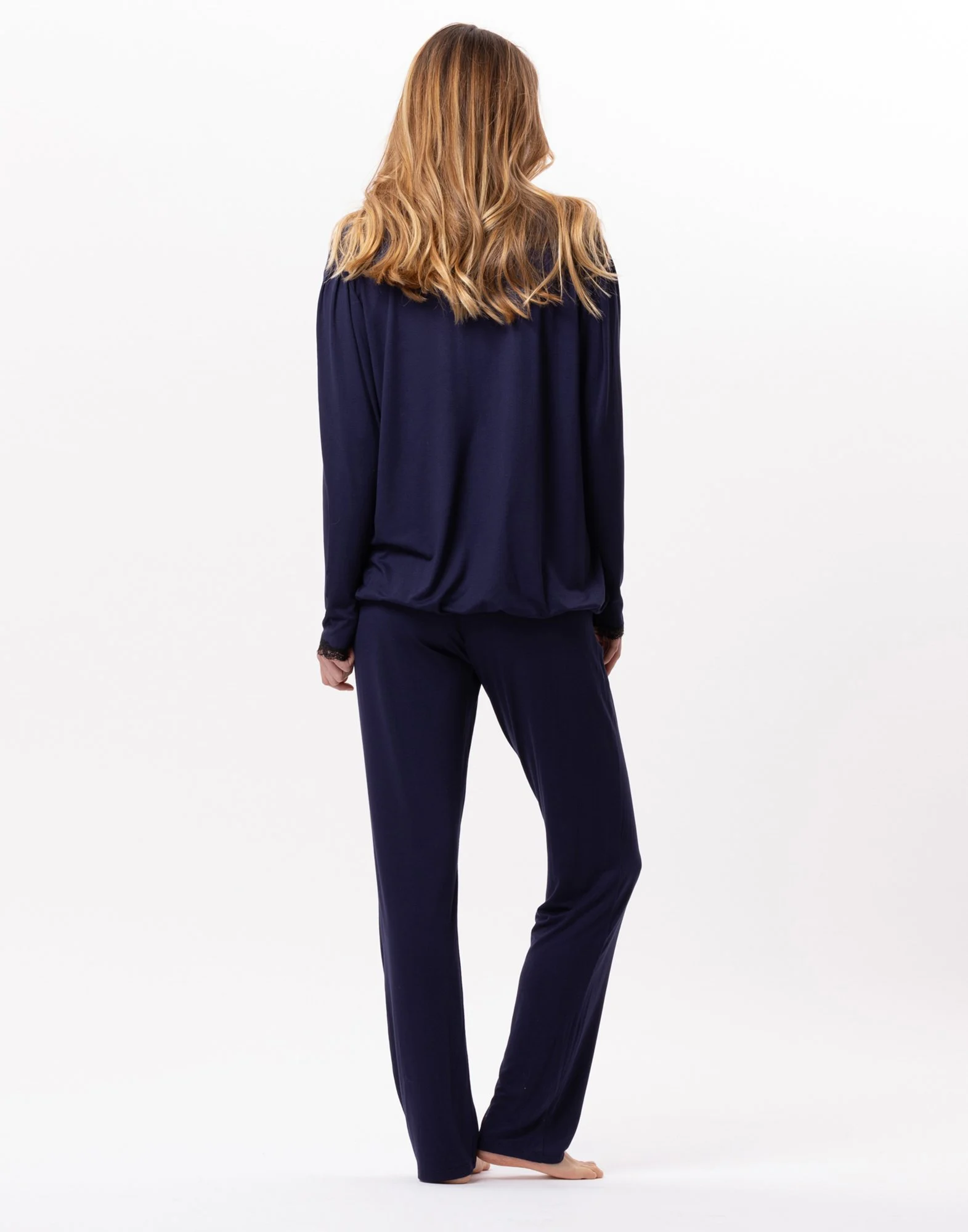 SUBLIME 802 - Pyjama en jersey | Bleu
