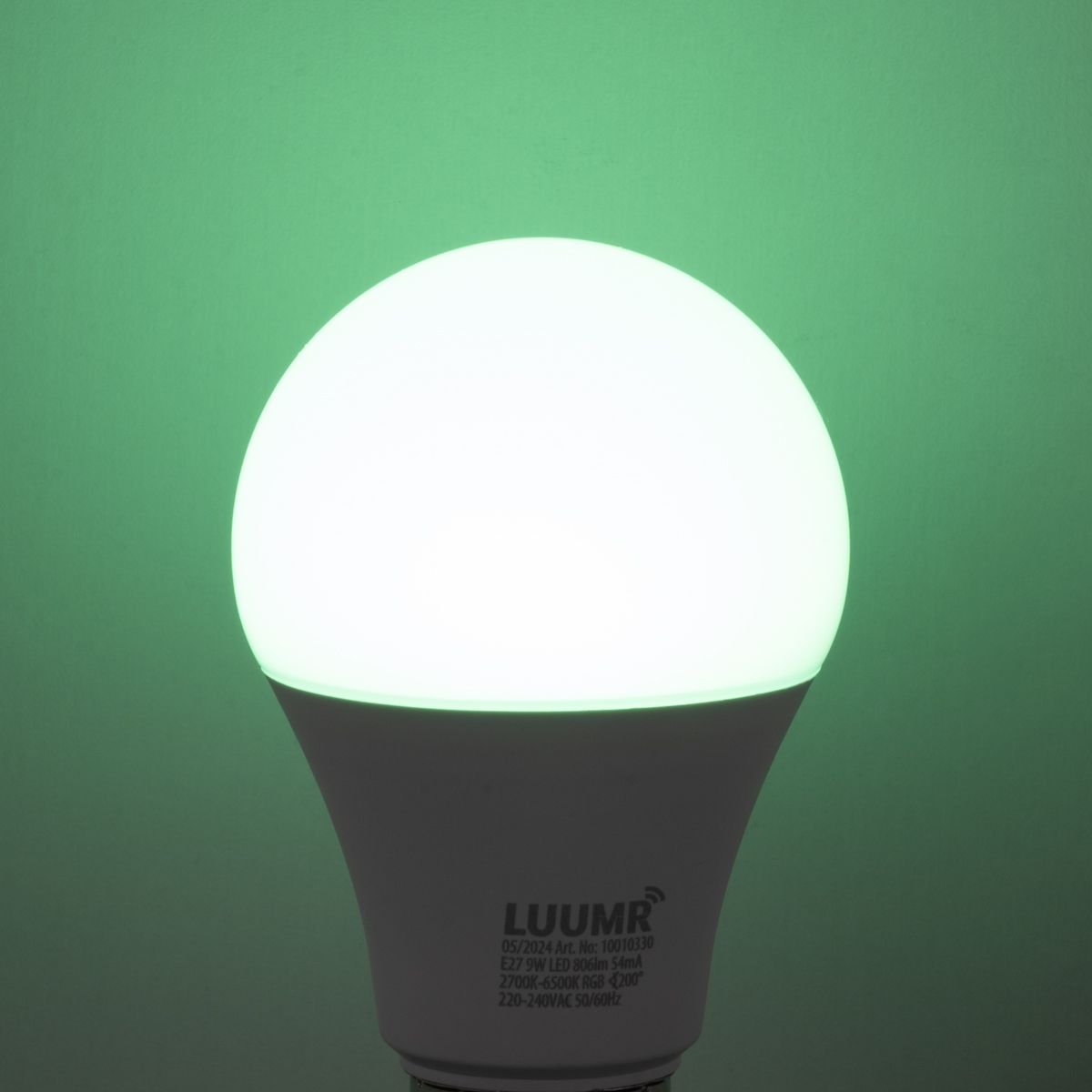 E27 dimbare LED lamp A60 opaal 9W 806 lm 2700-6500K