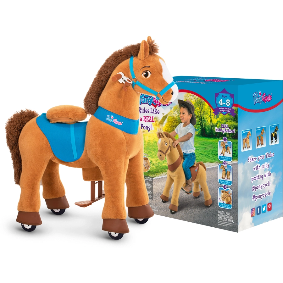 PonyCycle® Brown Horse - klein