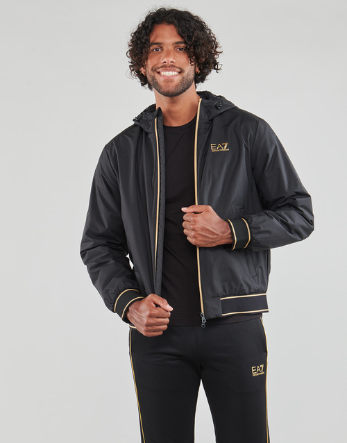 Emporio Armani EA7 - CORE ID BOMBER JKT HD - Noir / Doré