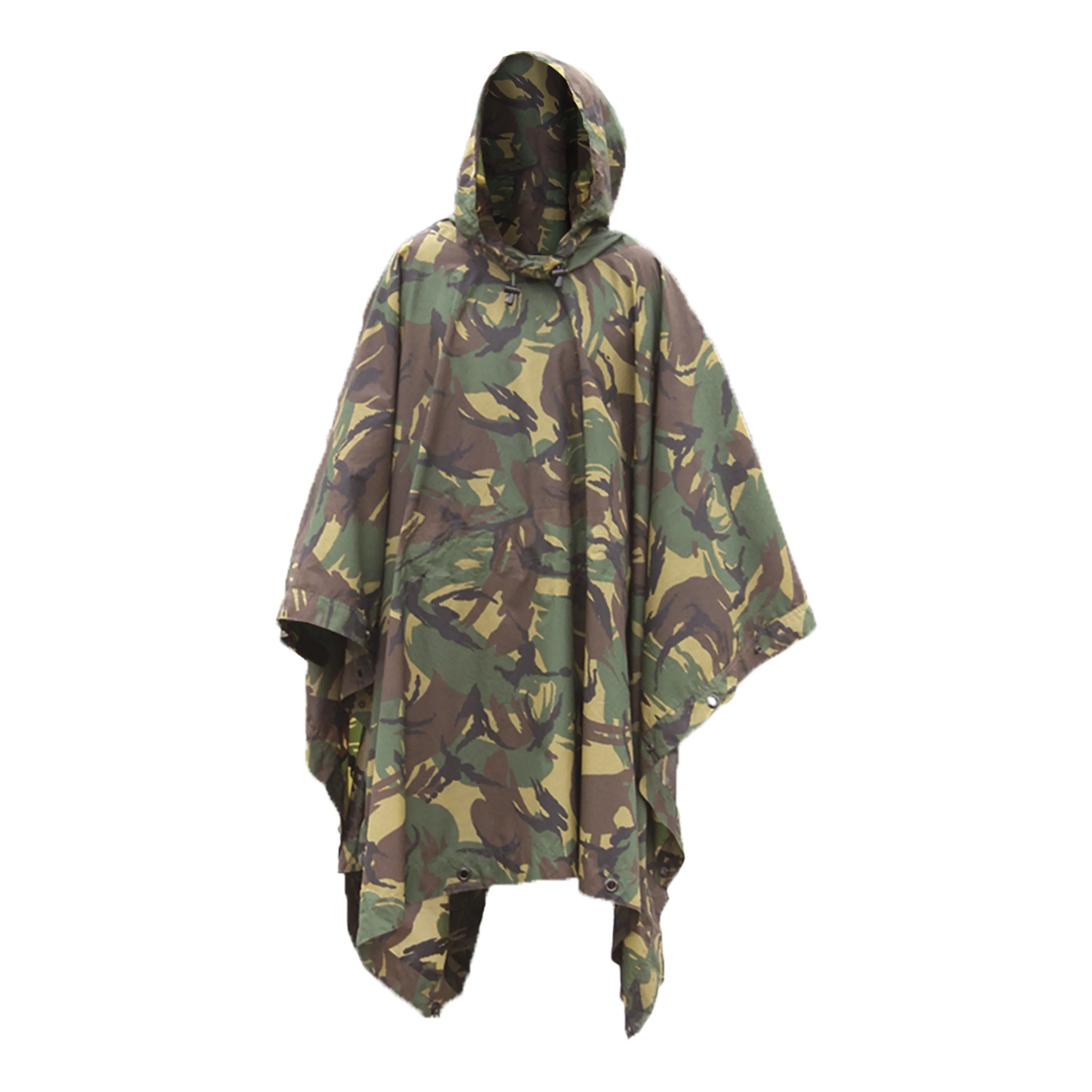 Holländische Armee -  Holländischer Regenponcho tarn gebraucht