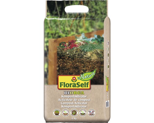 Compostactivator FloraSelf Nature BIORGA 4 kg vegan