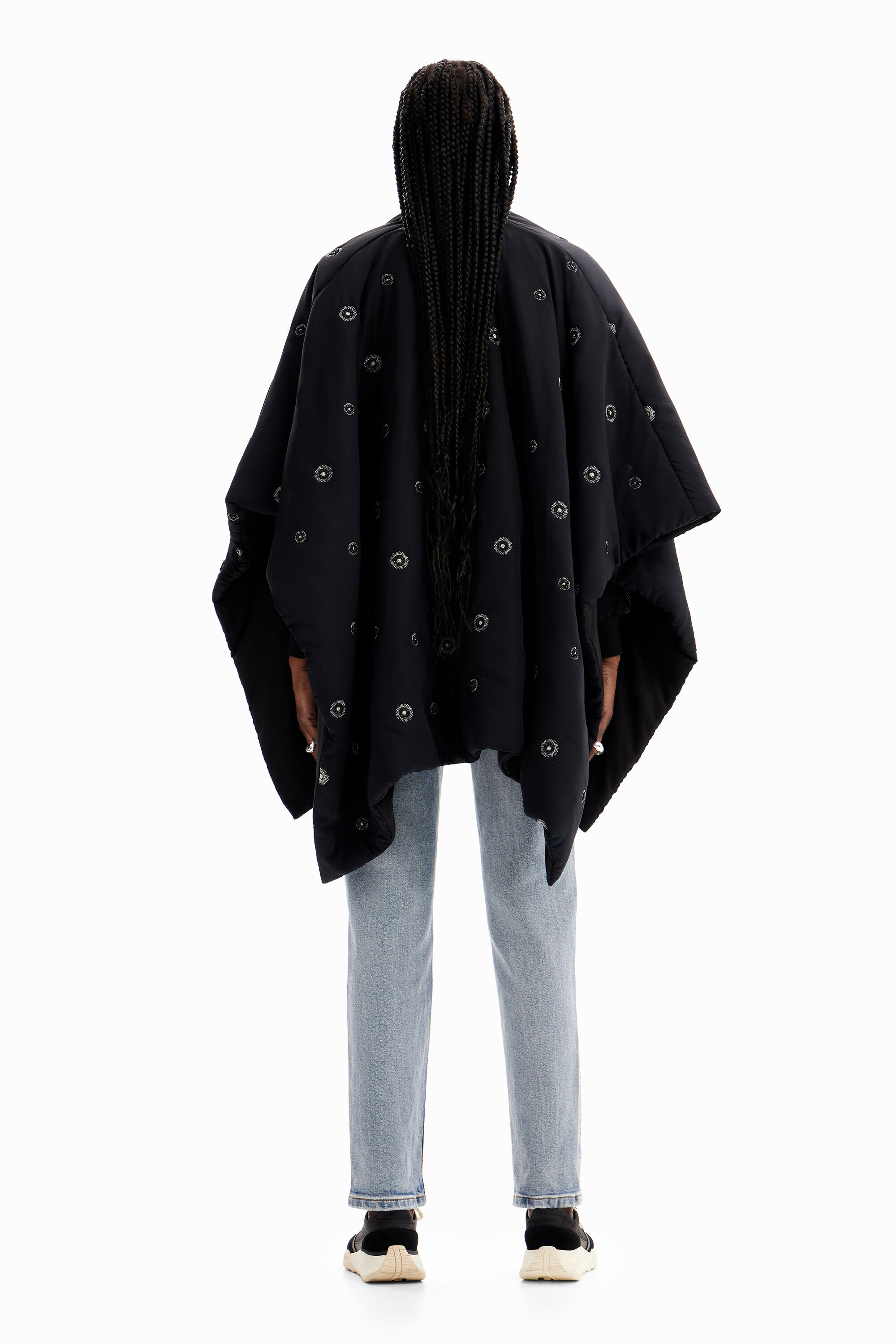 cinto poncho acolchoado