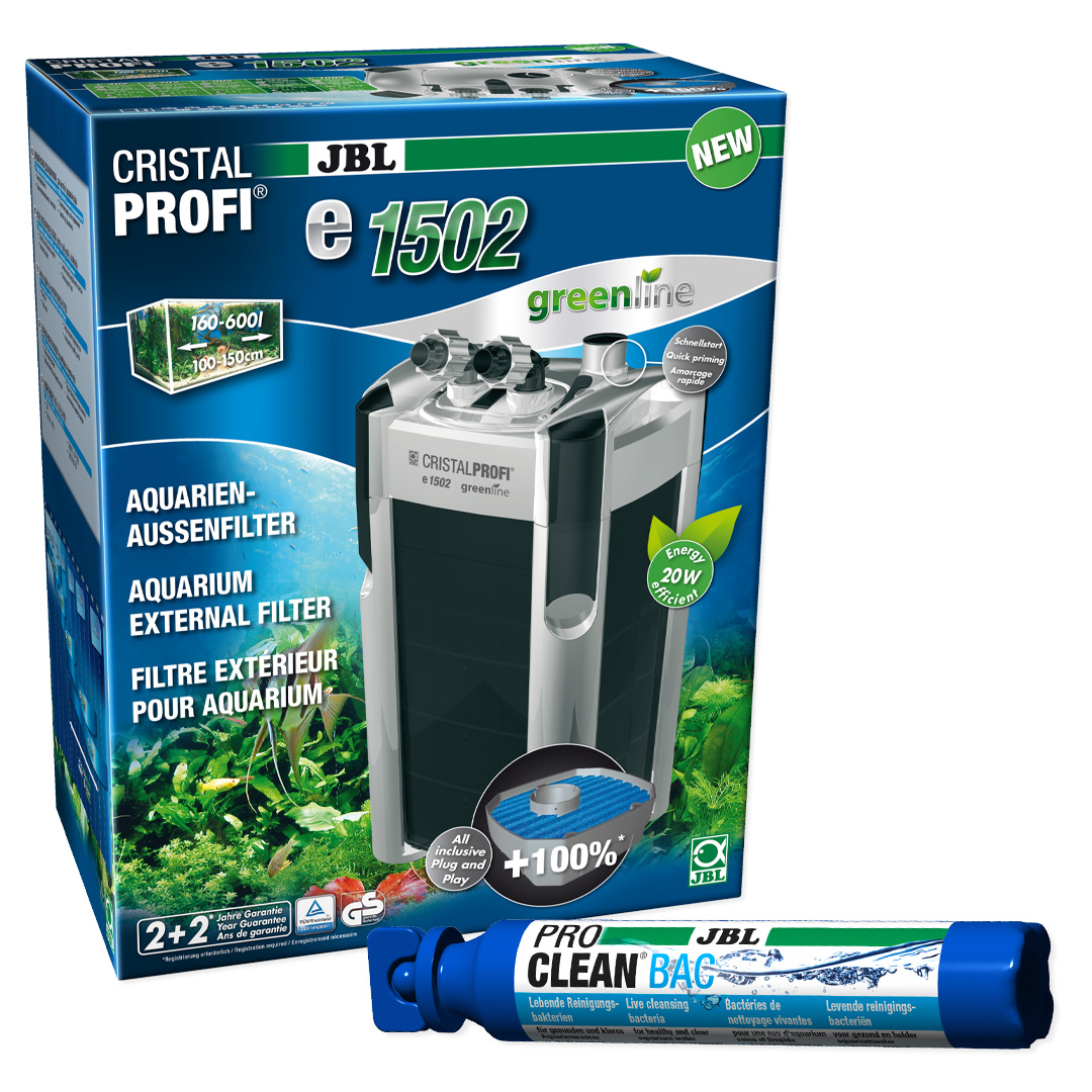 JBL CristalProfi e1502 Greenline   JBL ProClean Bac
