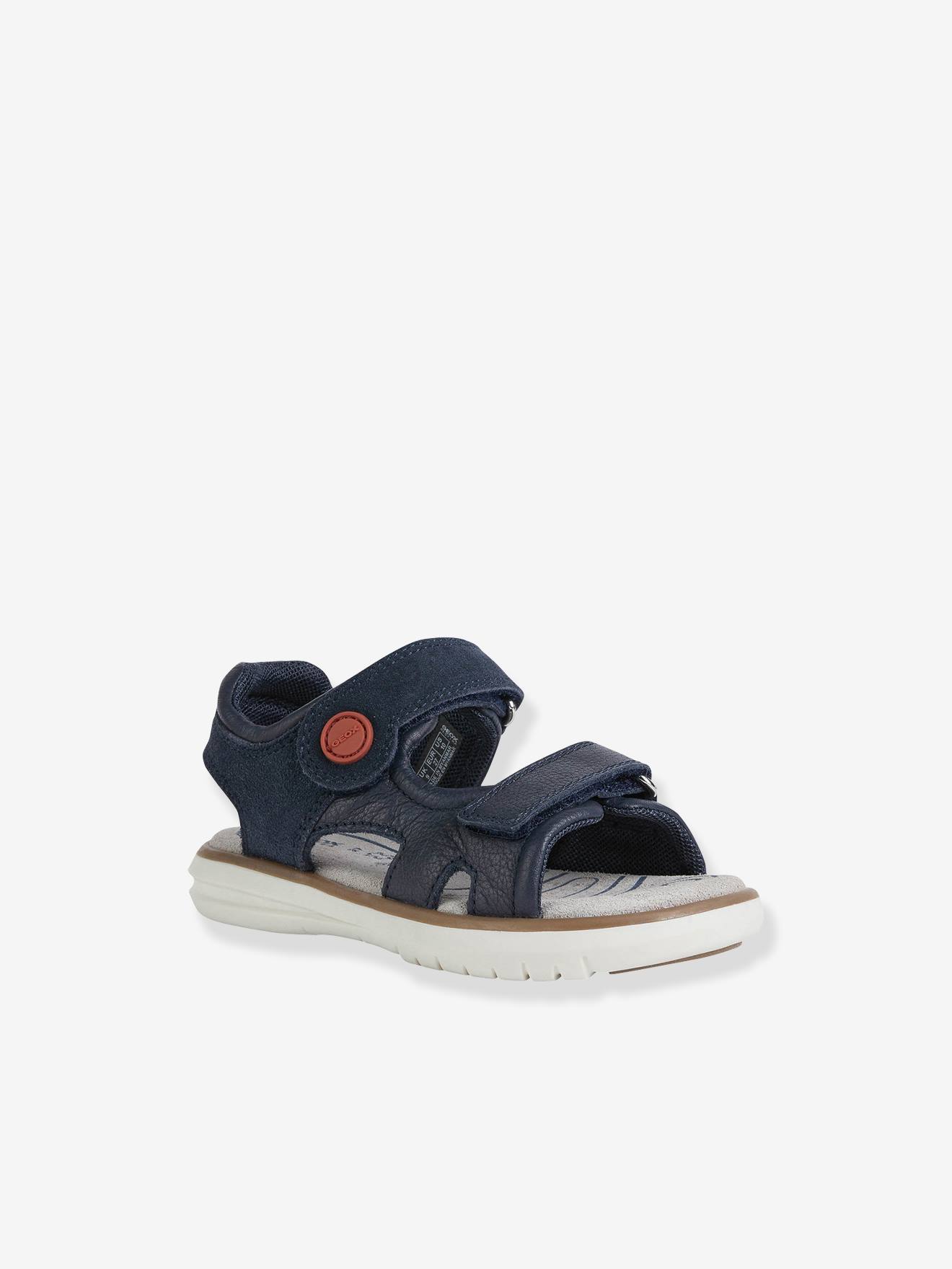 Sandálias infantis Geox® Maratea Boy, azul marinho