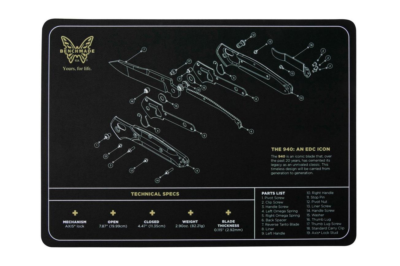 Benchmade 50084-940 Display Mat